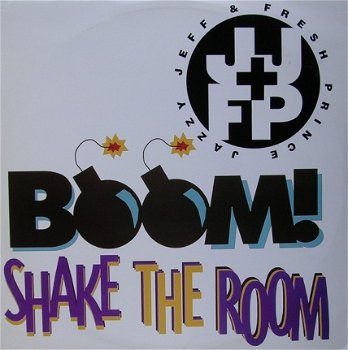 DJ Jazzy Jeff & The Fresh Prince (Will Smith) ‎– Boom! Shake The Room 4 Track CDSingle - 1