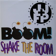 DJ Jazzy Jeff & The Fresh Prince (Will Smith)  ‎– Boom! Shake The Room 4 Track CDSingle