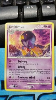 Drifblim rare 16/100 Diamond and Pearl Stormfront - 0