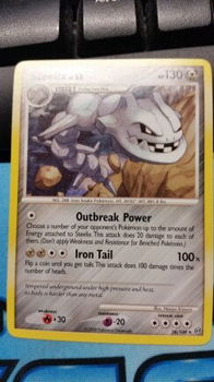 Steelix Rare 28/100 Diamond and Pearl Stormfront - 0