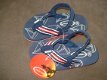Blauwe zeilboot slippers maat 22 merk; Trentino nieuw - 2 - Thumbnail