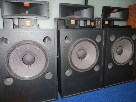 3x JBL 4647 Subwoofer + JBL 2370A + JBL 2426J + JBL 2508A - 1