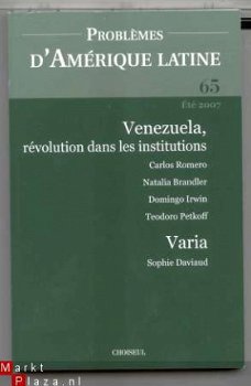 Problèmes d'Amerique Latine (Venezuela) - 1