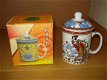 5 porseleinen bekers met deksel voor koffie en thee senseo Geschikt voor Senseo Nieuw in verpakking - 1 - Thumbnail
