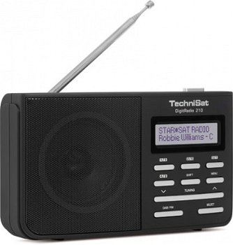 TechniSat DAB+ DigitRadio 210 (zwart en zilver) - 2