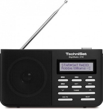 TechniSat DAB+ Digitradio 210 IR (zwart en zilver) - 1