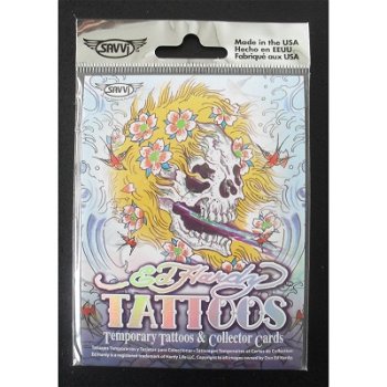 Ed Hardy Temporary Tattoos Friendly Ghost bij Stichting Superwens! - 1