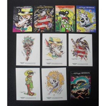 Ed Hardy Temporary Tattoos Friendly Ghost bij Stichting Superwens! - 2