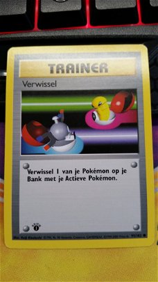 verwissel 95/102 1ste editie ip nederlands Base Set