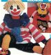 Haakpatroon 390 twee clowns - 1 - Thumbnail