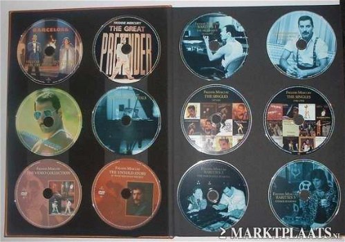 Freddie Mercury- The Solo Collection (speciale uitgave 10 CDs en 2 DVDs ) Nieuw in Doos - 2