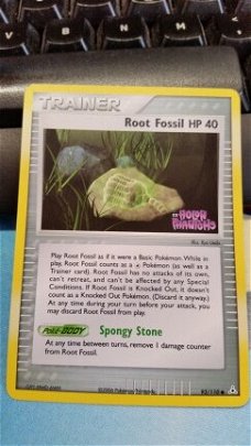 Root Fossil rev holo 93/110 Ex Holon Phantoms