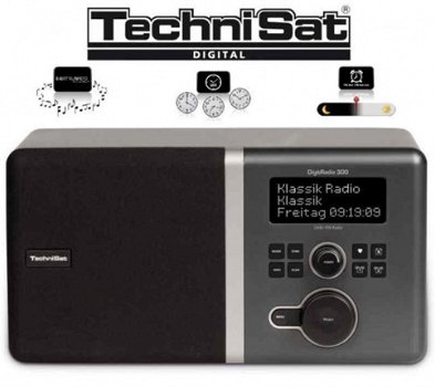 Technisat DAB+ DigitRadio 300 zwart - 1