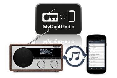 Technisat DAB+ DigitRadio 400 hout - 7