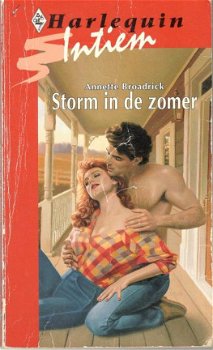 Harlequin Intiem 672 Storm in de zomer - Annette Broadrick [Callaway serie dl 4] - 1