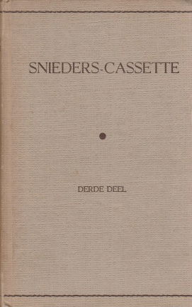 Snieders, Renier, J. - Snieders-Cassette derde deel - nr. 1