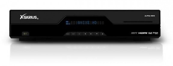 Xsarius Alpha HD10 DVB-s2, hd sat ontvanger met 500 Gb.hdd. - 1