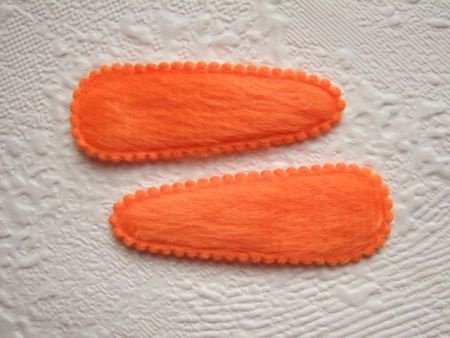 5 cm ~ Bont kniphoesje ~ Oranje - 1