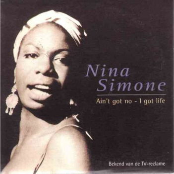 Nina Simone ‎– Ain't Got No - I Got Life 2 Track CDSingle - 1