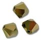 Swarovski 5301 Crystal Dorado2x 4mm Per 10 Stuk - 1 - Thumbnail