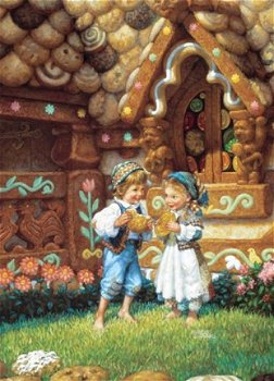 Masterpieces - Storybook Hansel and Gretel - 1000 Stukjes Nieuw - 1