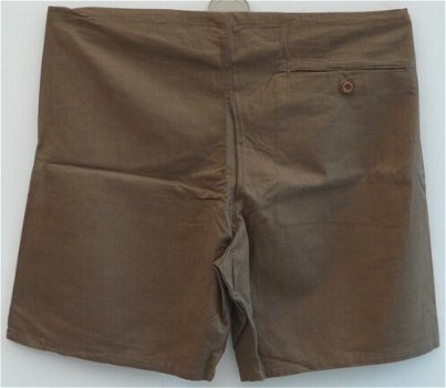 Broek Sport, Kort / Kurzhose / Shorts, RAD (Reichsarbeitsdienst), fabriek gestempeld, jaren'30/'40. - 2