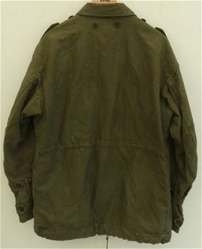 Jas, Parka, Uniform, Buiten, Gevechts, M58, Koninklijke Landmacht, maat: M, 1979.(Nr.3) - 3