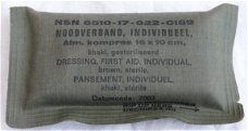 Verband Pakje, Nood, 16x10cm, Koninklijke Landmacht, 1970.(Nr.2)