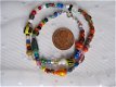 afrika armband met antieke handelskralen wikkelarmband - 2 - Thumbnail