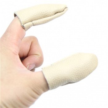 Leren bescherm vingers voor het naaien van Leer-Bewerking - 2