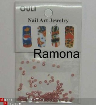 150 nail art pareltjes Strass Steentjes Parels d Rose nagels - 1