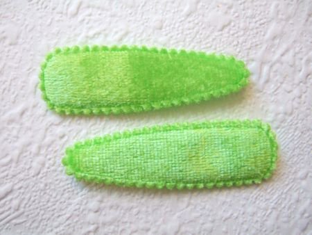 5 cm ~ Fluweel kniphoesje ~ Groen - 1
