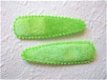 5 cm ~ Fluweel kniphoesje ~ Groen - 1 - Thumbnail