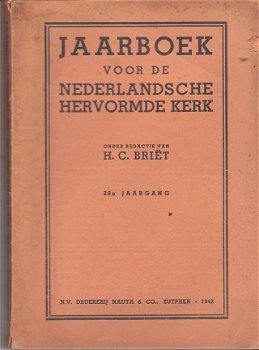 Jaarboek voor de Nederlandsche Hervormde kerk 1942 - 1