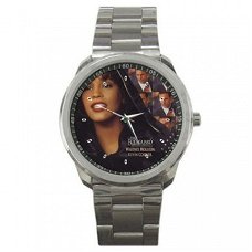Whitney Houston "The Bodyguard" Stainless Steel Horloge