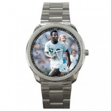 Pele/New York Cosmos Stainless Steel Horloge.