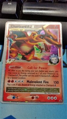 Charizard lvx dp45 promo gebruikt nr3