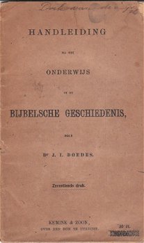 Handleiding bij het onderwijs in de bijbelsche geschiedenis - 1