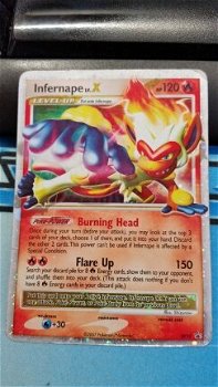 Infernape lvx dp10 promo gebruikt nr2 - 0