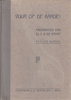 Vuur op aarde, preken door S.G. de Graaf (bundel 8)