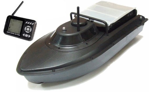 Afstandbestuurbare voerboot met Fishfinder en sonar (2.4 G) - 1