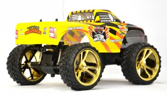 Radiografische auto Monstertruck Thunder 1:10 (23 km/u) - 3