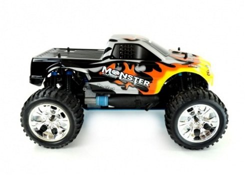 Radiografische auto Monstertruck HSP 4WD 1:10 (nitro,70 km) - 2