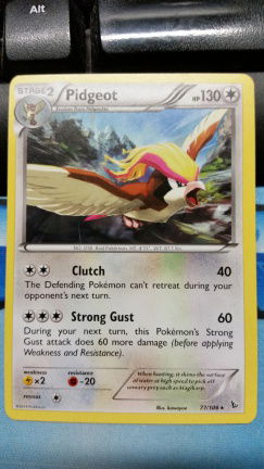 Pidgeot Rare 77/106 XY Flashfire - nr. 1