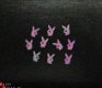 3D Rose kleur Nagel decals logo's P Bunny NAIL ART - 1 - Thumbnail