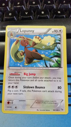 Lopunny Rare 85/106 XY Flashfire - nr. 1