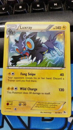 Luxray Rare 34/106 XY Flashfire - nr. 1