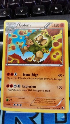 Golem Rare 47/106 XY Flashfire - nr. 1