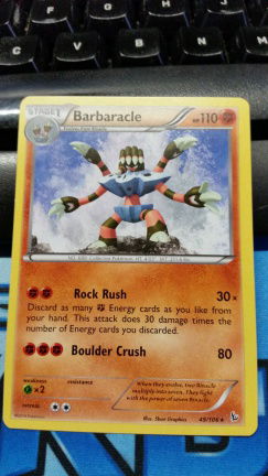 Barbaracle Rare 49/106 XY Flashfire - nr. 1
