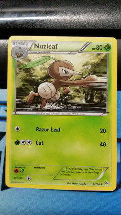 Nuzleaf 6/106 XY Flashfire - nr. 1